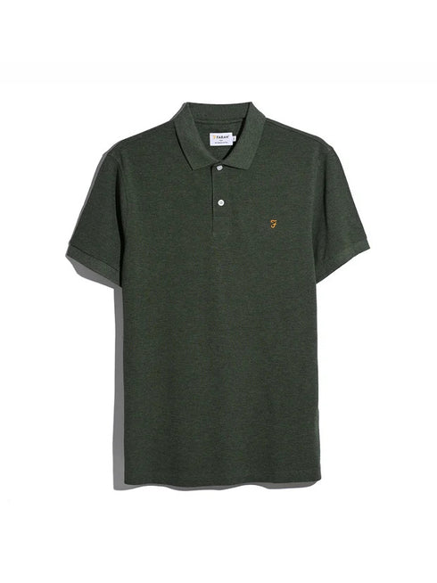 Farah Cunningham Ss Polo T. Shirt Rosemary