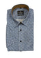 Casa Moda Printed S/S Casual Shirt Blue/Navy