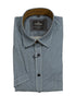 Casa Moda Printed S/S Casual Shirt Green/Navy