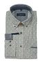 Casa Moda Printed B/D S/S Casual Shirt Blue/Green