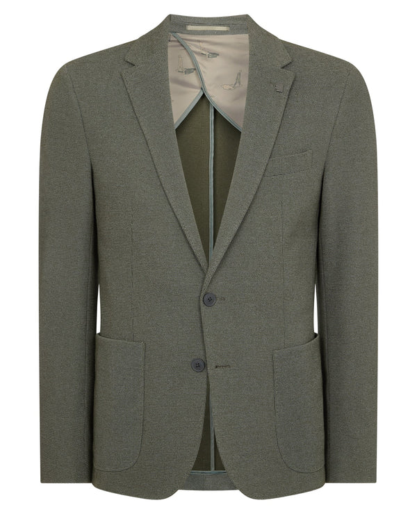Remus Uomo Blazer Jacket Khaki