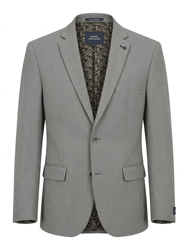 Daniel Grahame Blazer Jacket Navy Check