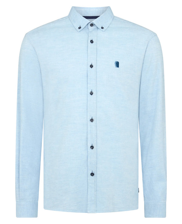 Remus Uomo Parker B/D Casual Shirt Blue