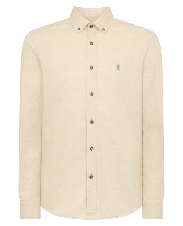 Remus Uomo Parker B/D Casual Shirt Beige