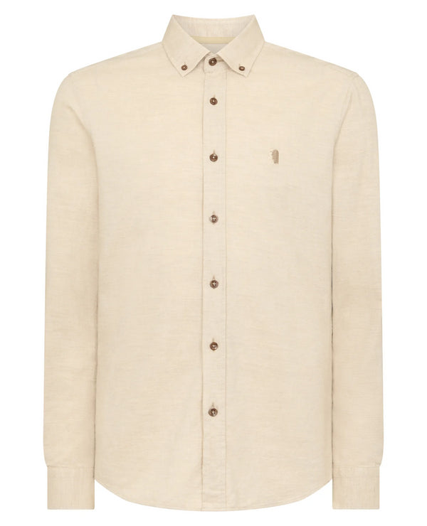 Remus Uomo Parker B/D Casual Shirt Beige