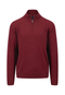 Fynch Hatton Half Zip Knitwear Red