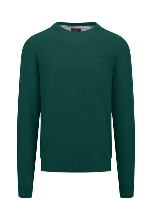 Fynch Hatton R/N Knitwear Evergreen