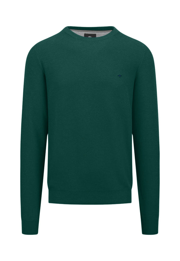 Fynch Hatton R/N Knitwear Evergreen