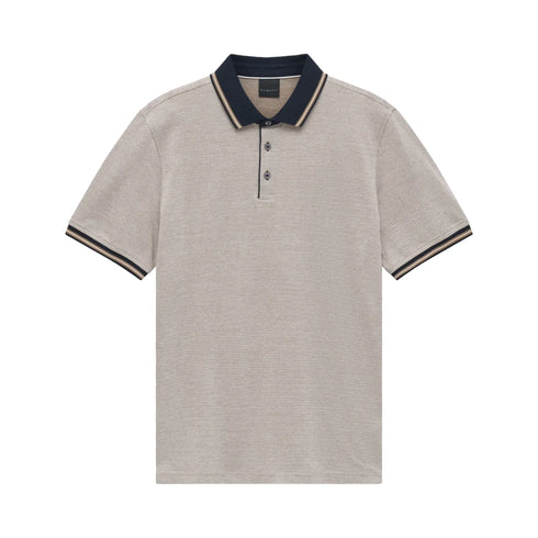 Bugatti Polo Tee Shirt Beige