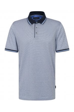 Bugatti Polo Tee Shirt Blue/Navy
