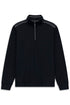 Bugatti 1/4 Zip Sweatshirt Navy