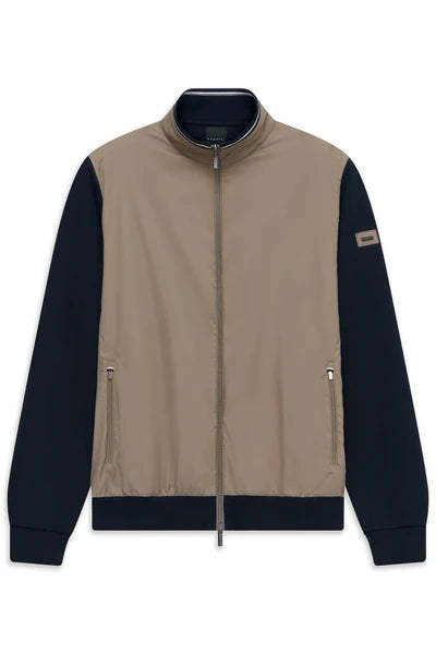 Bugatti Knitted Jacket Taupe