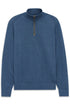 Bugatti 1/4 Zip Sweater Blue