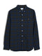 Farah Brewer Organic B/D Check Shirt Evergreen