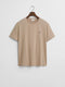 Gant Reg Shield S/S Tee Shirt Beige