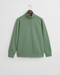 Gant Reg Shield Half Zip Sweat Top Emerald