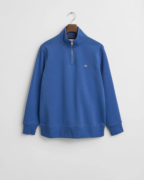 Gant Reg Shield Half Zip Sweat Top Ink