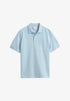 Gant 2 Tone Polo T-Shirt Sky