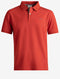 Gant Contrast Pique S/S Polo Tee Shirt Red