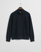 Gant Sacker Rib Half Zip Sweater Navy