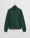 Gant Sacker Rib Half Zip Sweater Green