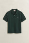 Gant Shield S/S Pique Polo Tee Shirt Green