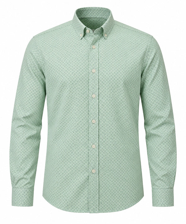 Bugatti Printed Shirt Blue