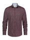A Fish Named Fred Printed Shirt Burgundy