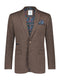 A Fish Named Fred Blazer Jacket Brown