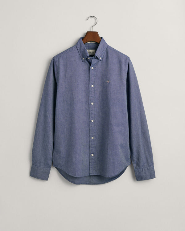 Gant B/D Slim Classic Oxford Shirt Blue