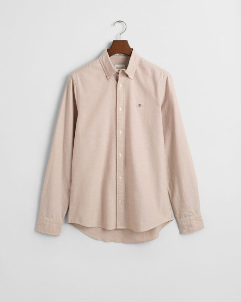 Gant B/D Slim Classic Oxford Shirt Khaki