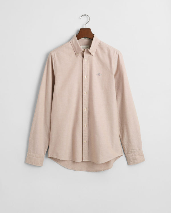 Gant B/D Slim Classic Oxford Shirt Khaki