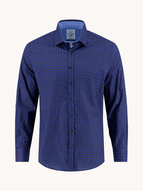 A Fish Named Fred Shirt Navy