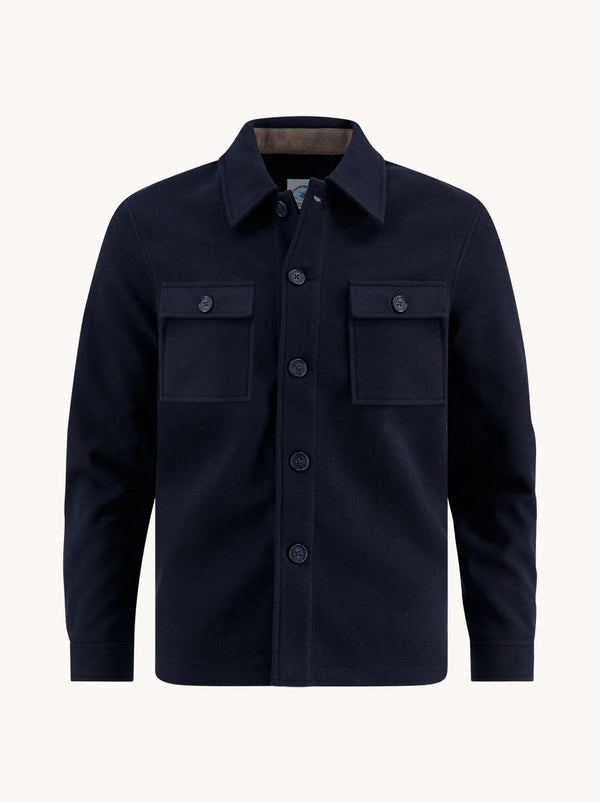 A Fish Named Fred Overshirt Navy