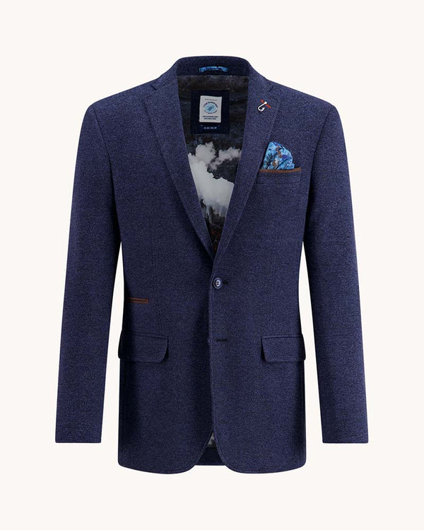 A Fish Named Fred Blazer Jacket Blue