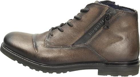 Bugatti Laced Up Casual Boot Grey