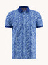 A Fish Named Fred Polo T-Shirt Turquoise