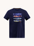 A Fish Named Fred Tee Navy