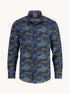 A Fish Named Fred Printed Shirt Teal