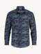 A Fish Named Fred Printed Shirt Teal