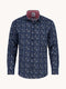 A Fish Named Fred Printed Shirt Navy