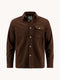 A Fish Named Fred Tokyo Rib Overshirt Brown