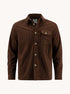 A Fish Named Fred Tokyo Rib Overshirt Brown