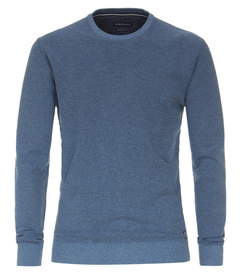 Casa Moda Crew Neck Knitwear Blue