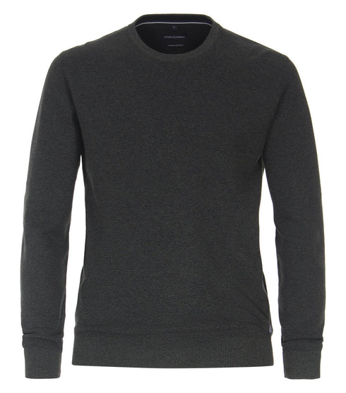 Casa Moda Crew Neck Knitwear Green