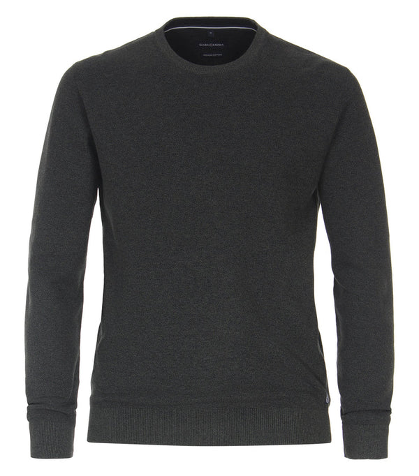 Casa Moda Crew Neck Knitwear Green