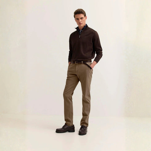 Bugatti Chino Casual Trouser Beige