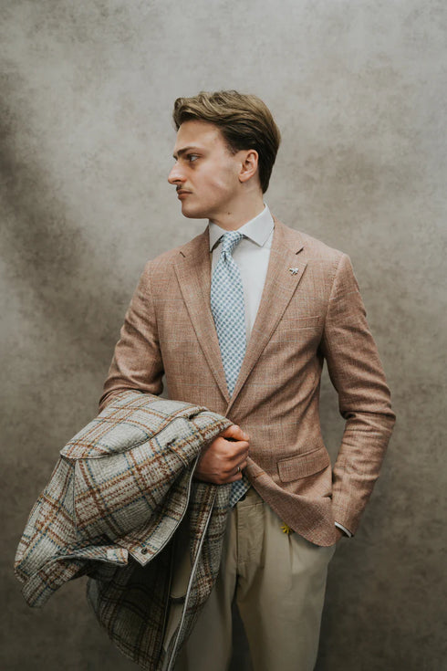 Herbie Frogg Maddox Blazer Jacket Rust