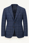 Herbie Frogg Maddox Lambswool Jacket Blue Check