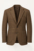 Herbie Frogg Maddox Lambswool Jacket Brown Check
